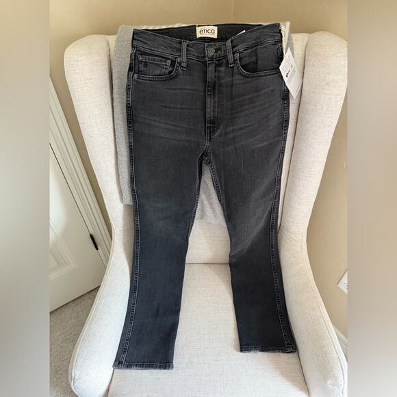 Etica Black Wash Jeans Skinny Jean Women’s size Size 27 - Picture 1 of 3